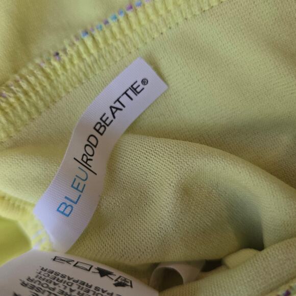 Bleu Rod Beattie Bohemian Paradise Halter One Piece Swimsuit Size 10 - Picture 3 of 7